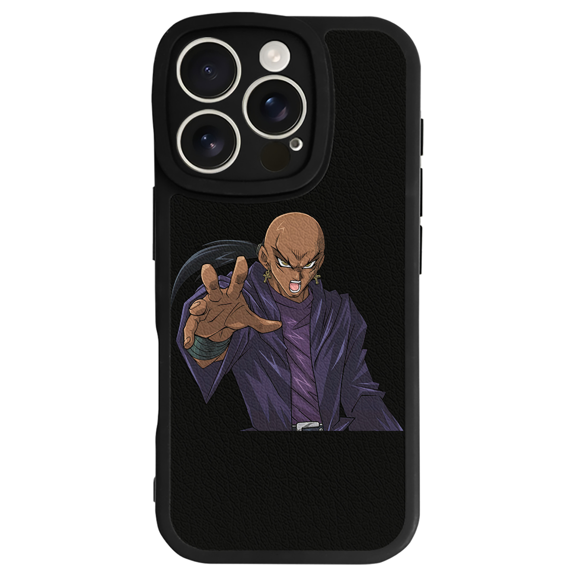遊☆戯☆王 Yu-Gi-Oh! 【iPhone 16シリーズ対応】シリコンスマホケース（レザー調） 材質：シリコン